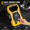 imageCARSUN ACDC Tire Inflator Portable Air Compressor Dual Power for Home 110V AC and Car 12V DC Air Pump with Pressure Gauge Auto Shutoff Tire Pump for Car Motorcycle Bicycle and Other InflatablesYellow