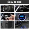 imageDigital Air Compressor for Car Auto Pump Portable Tire Inflator with LED Light DC 12V BlueBlue